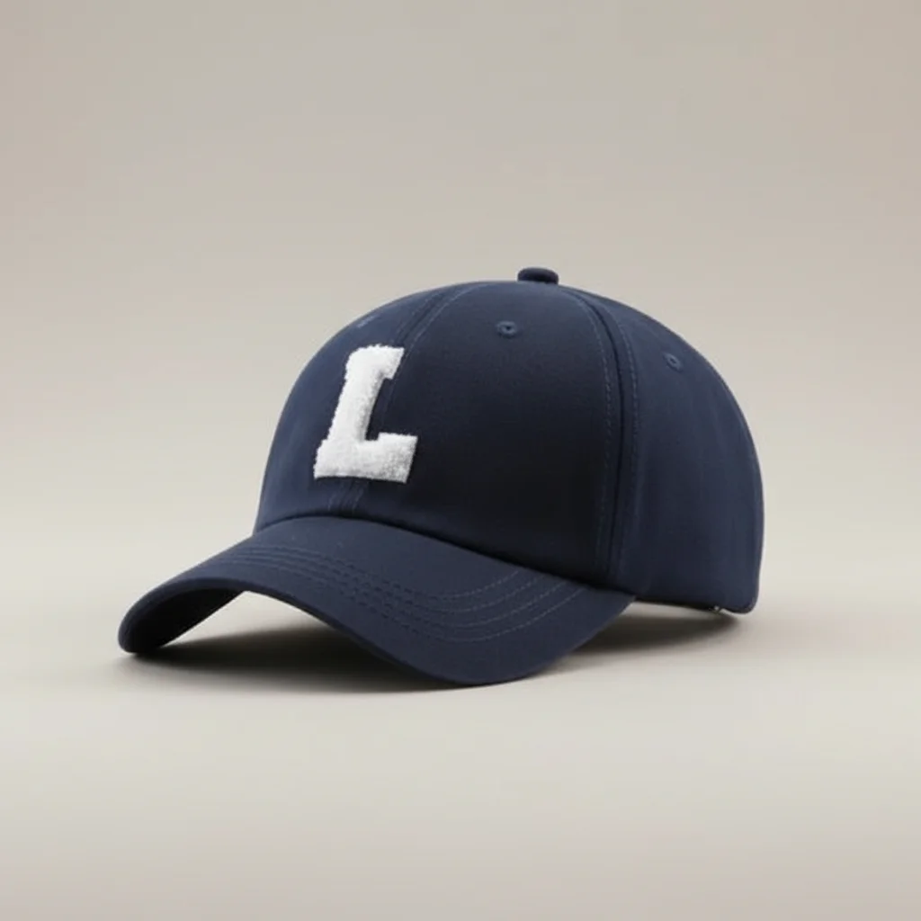 casquette vintage coton brodé lettre initiale - Vue 9 - casquette vintage
