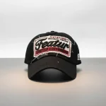 casquette vintage coton brodé look américain - Vue 1 - casquette vintage