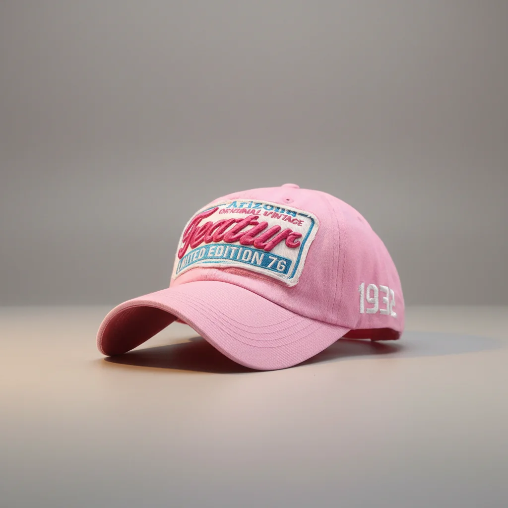 casquette vintage coton brodé look américain - Vue 11 - casquette vintage