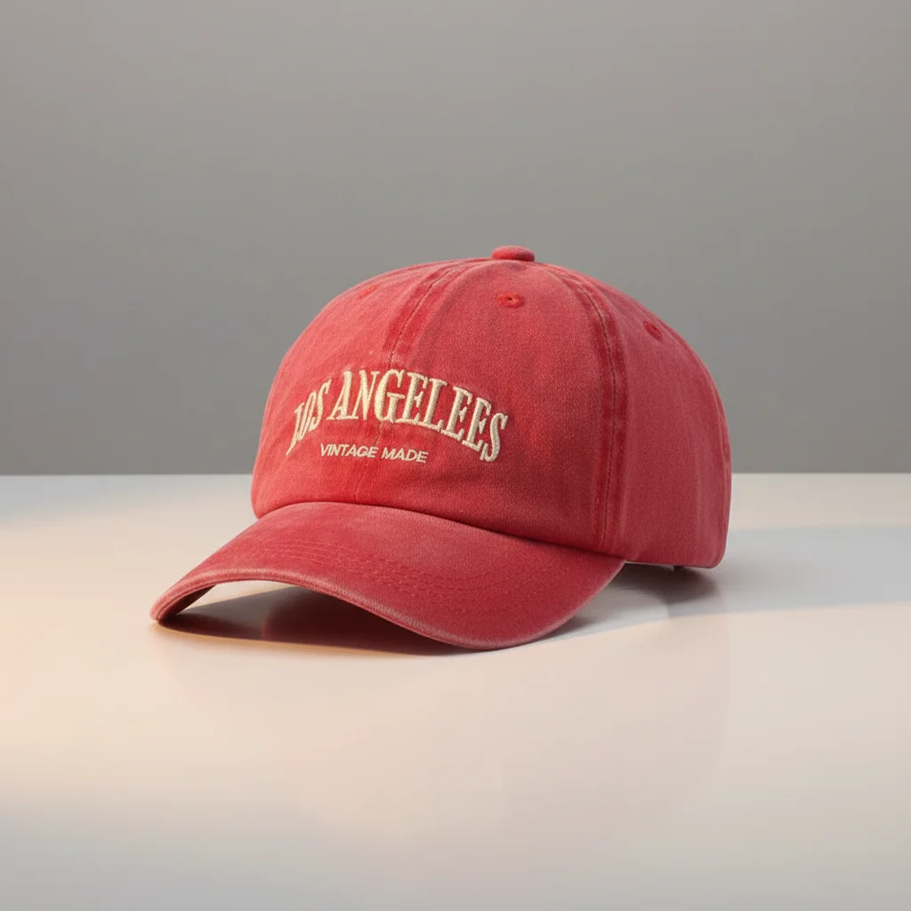 casquette vintage coton brodé los angeles – Image 7