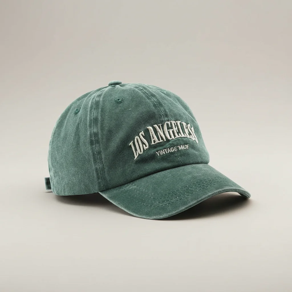 casquette vintage coton brodé los angeles - Vue 8 - casquette vintage