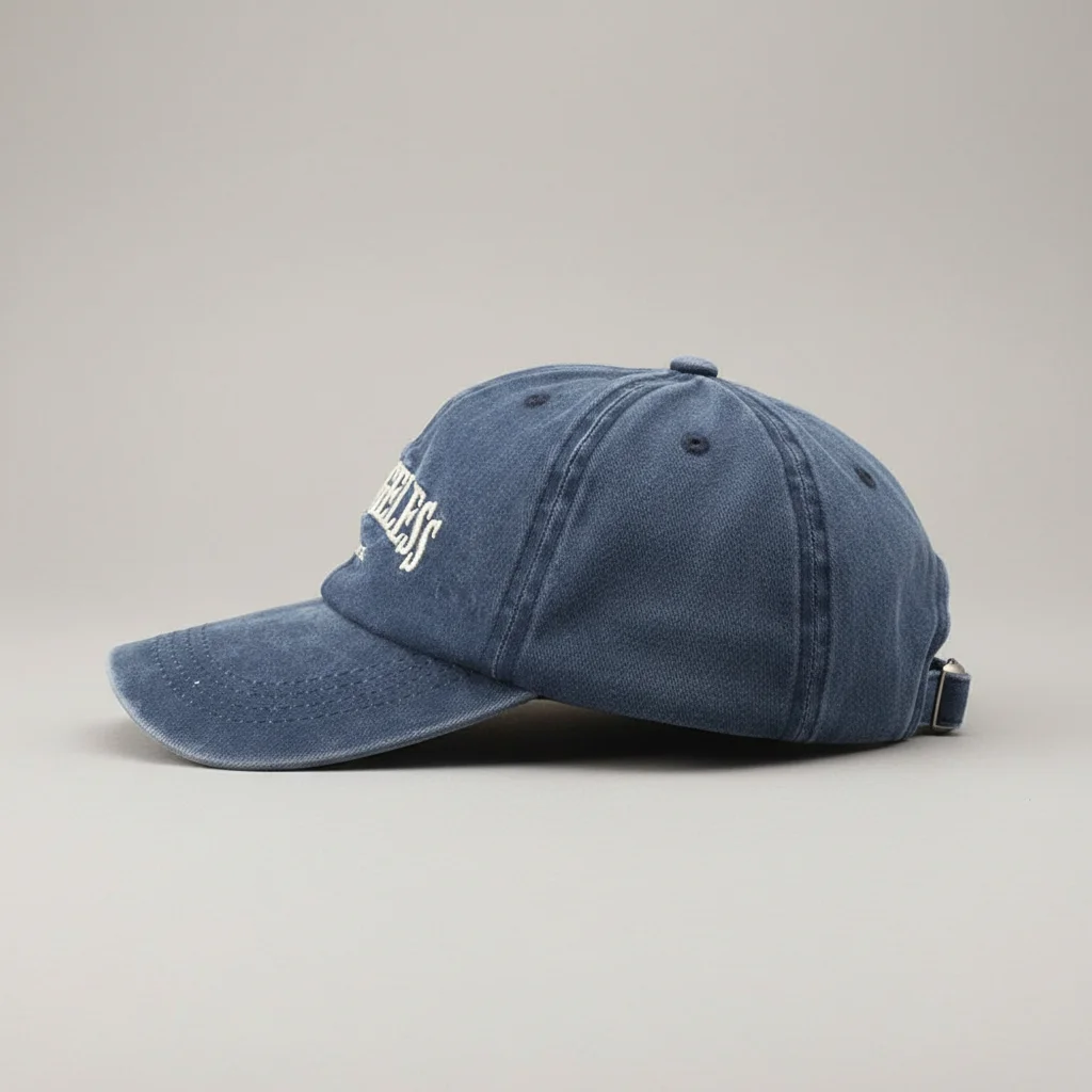 casquette vintage coton brodé los angeles unisexe - Vue 2 - casquette vintage