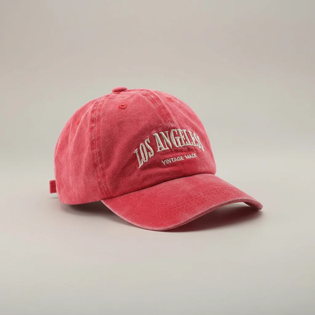 casquette vintage coton brodé los angeles unisexe - Vue 7 - casquette vintage