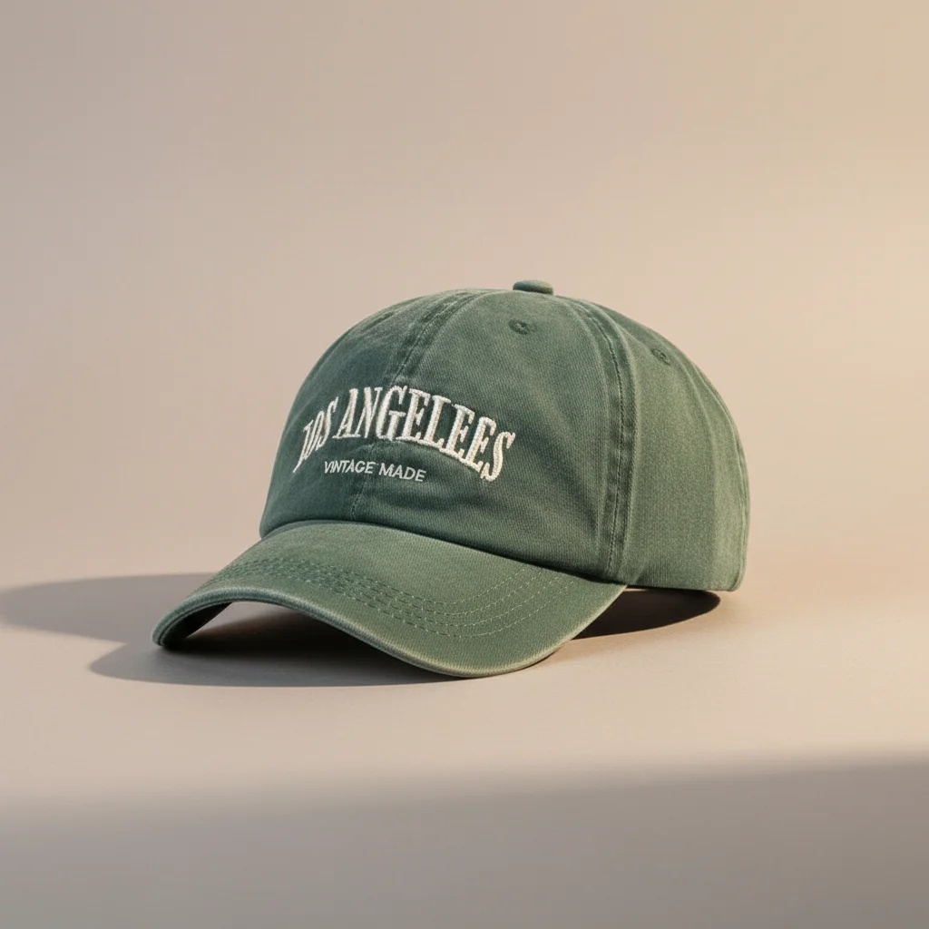 casquette vintage coton brodé los angeles unisexe - Vue 8 - casquette vintage
