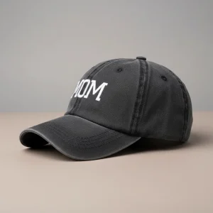 casquette vintage coton brodé message affectueux - Vue 2 - casquette vintage