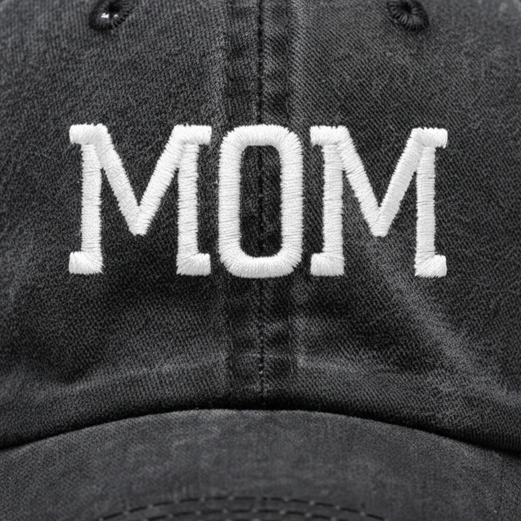 casquette vintage coton brodé message affectueux - Vue 3 - casquette vintage