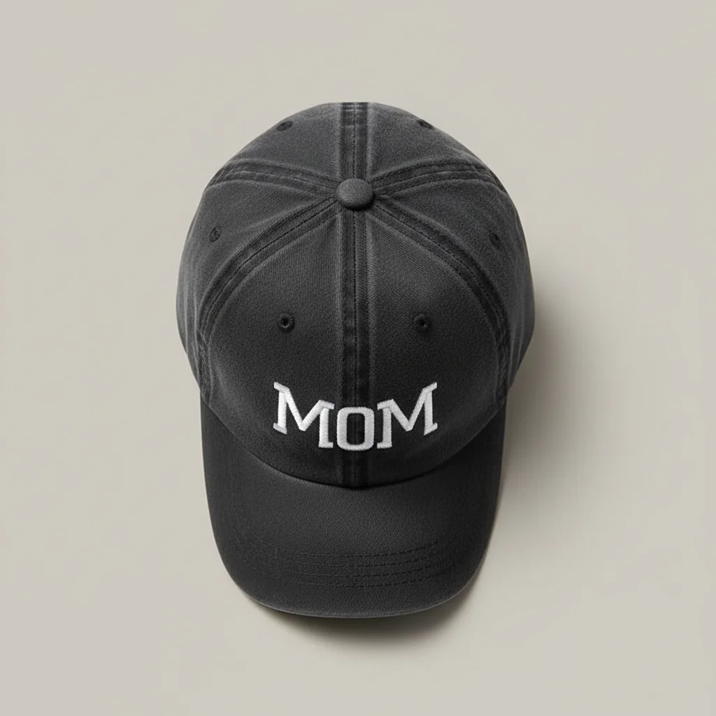 casquette vintage coton brodé message affectueux - Vue 4 - casquette vintage