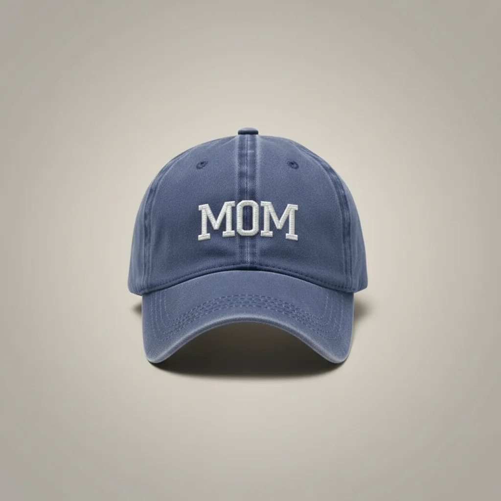 casquette vintage coton brodé message affectueux - Vue 8 - casquette vintage