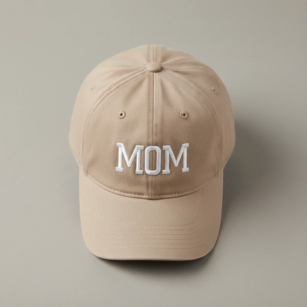 Casquette vintage coton brodé message féminin - Vue 3 - casquette vintage