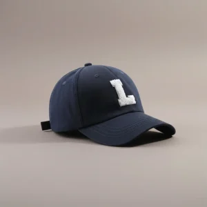 casquette vintage coton brodé minimaliste - Vue 1 - casquette vintage