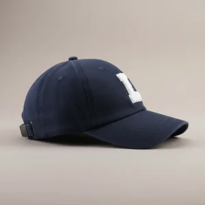 casquette vintage coton brodé minimaliste - Vue 2 - casquette vintage