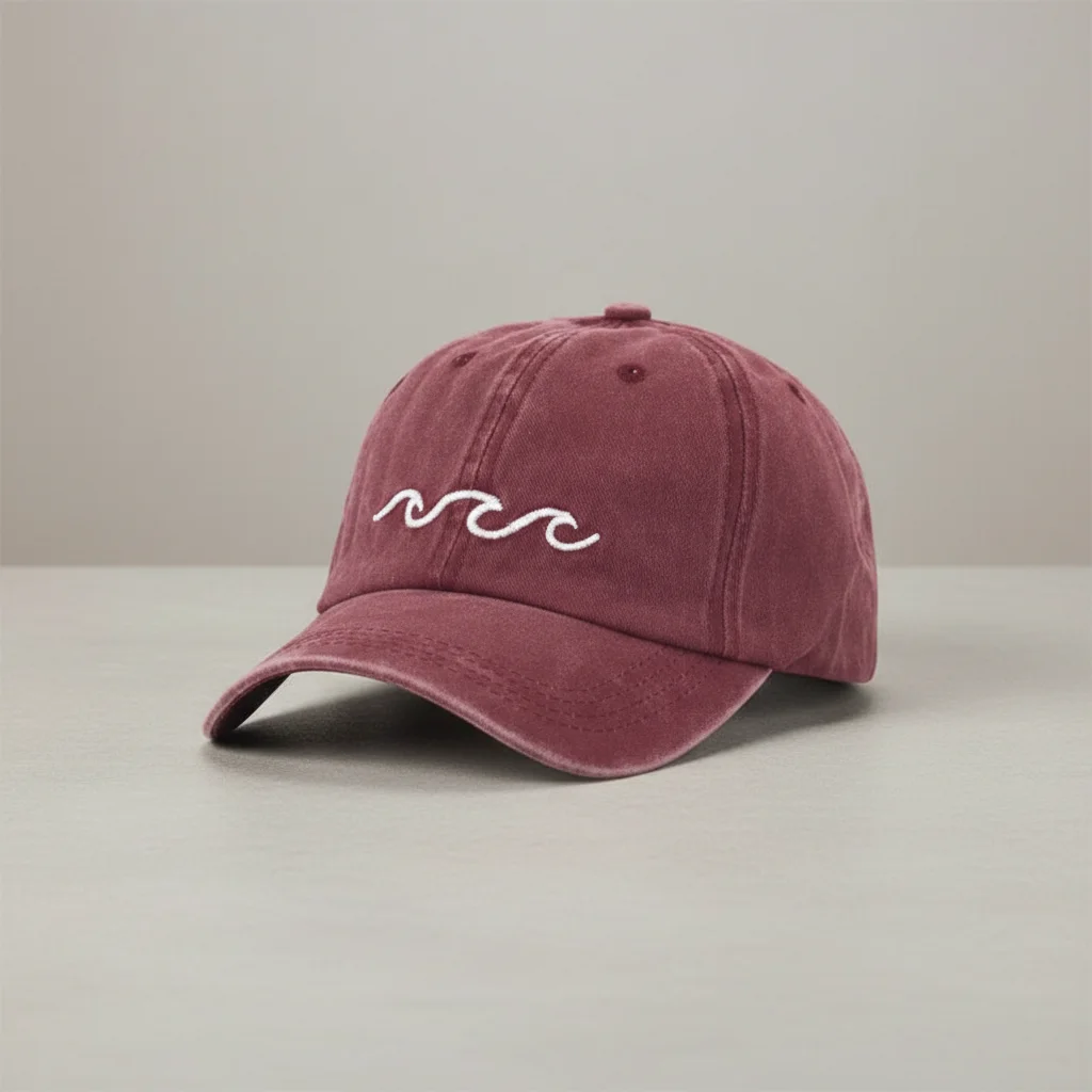 casquette vintage coton brodé motif marin - Vue 12 - casquette vintage