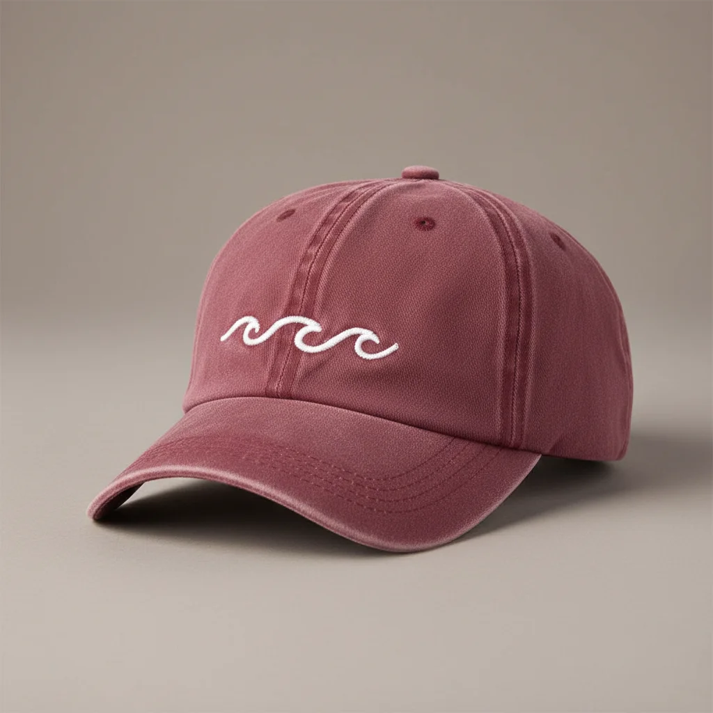 casquette vintage coton brodé motif marin - Vue 7 - casquette vintage
