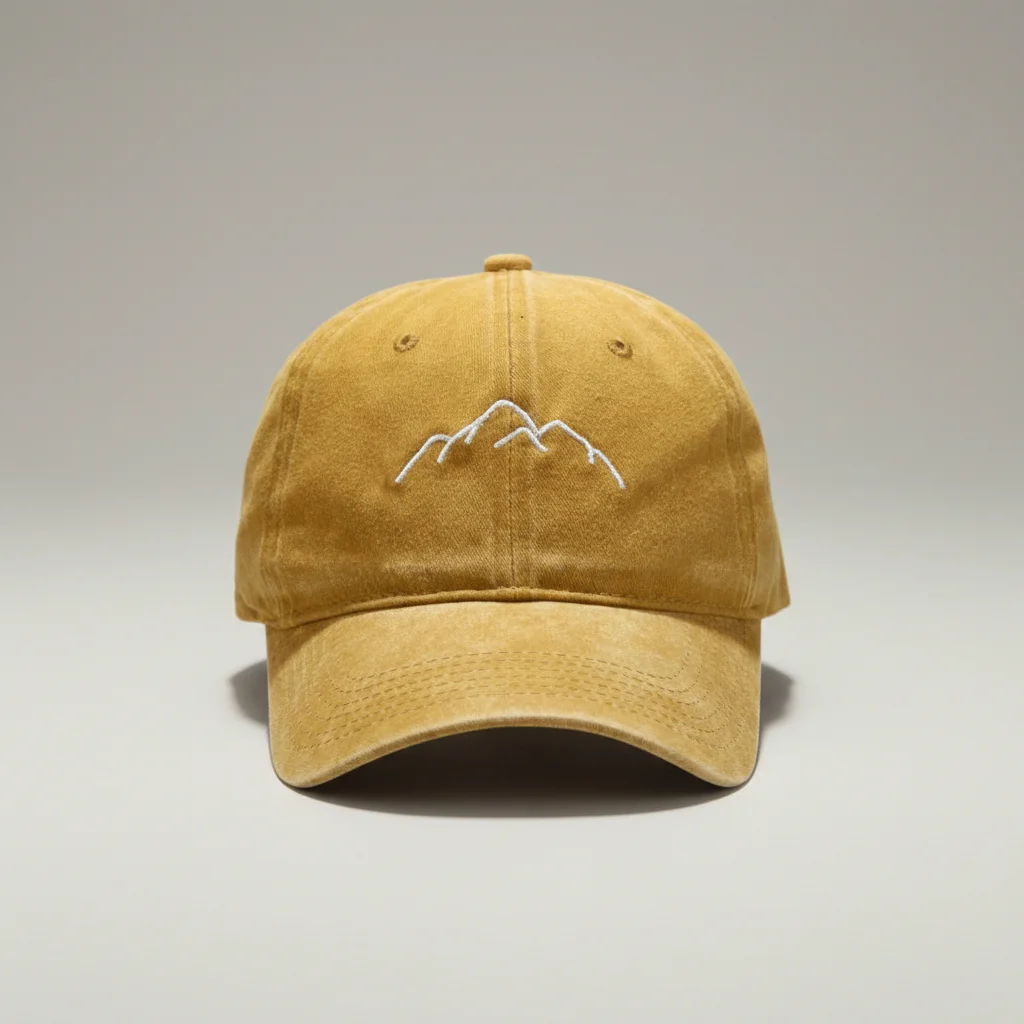 Casquette vintage coton brodé randonnée - Vue 11 - casquette vintage