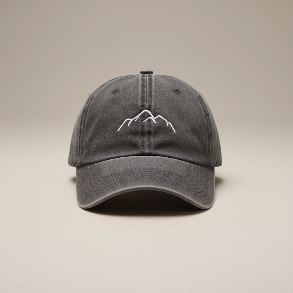 Casquette vintage coton brodé randonnée - Vue 12 - casquette vintage