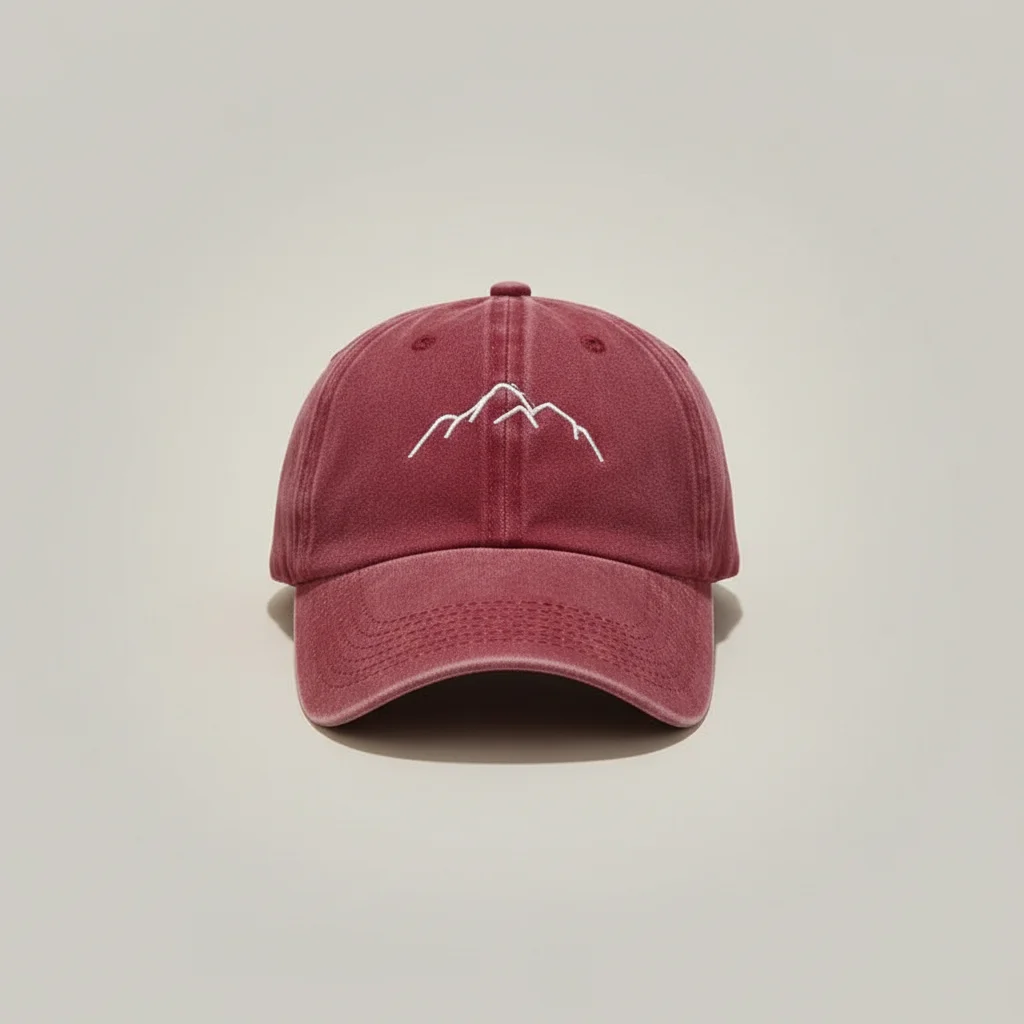 Casquette vintage coton brodé randonnée - Vue 14 - casquette vintage