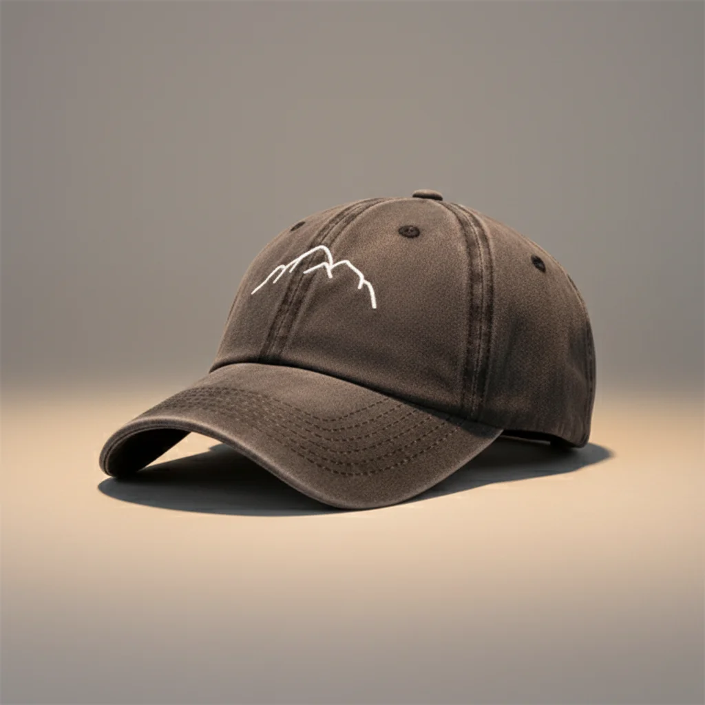 Casquette vintage coton brodé randonnée - Vue 16 - casquette vintage