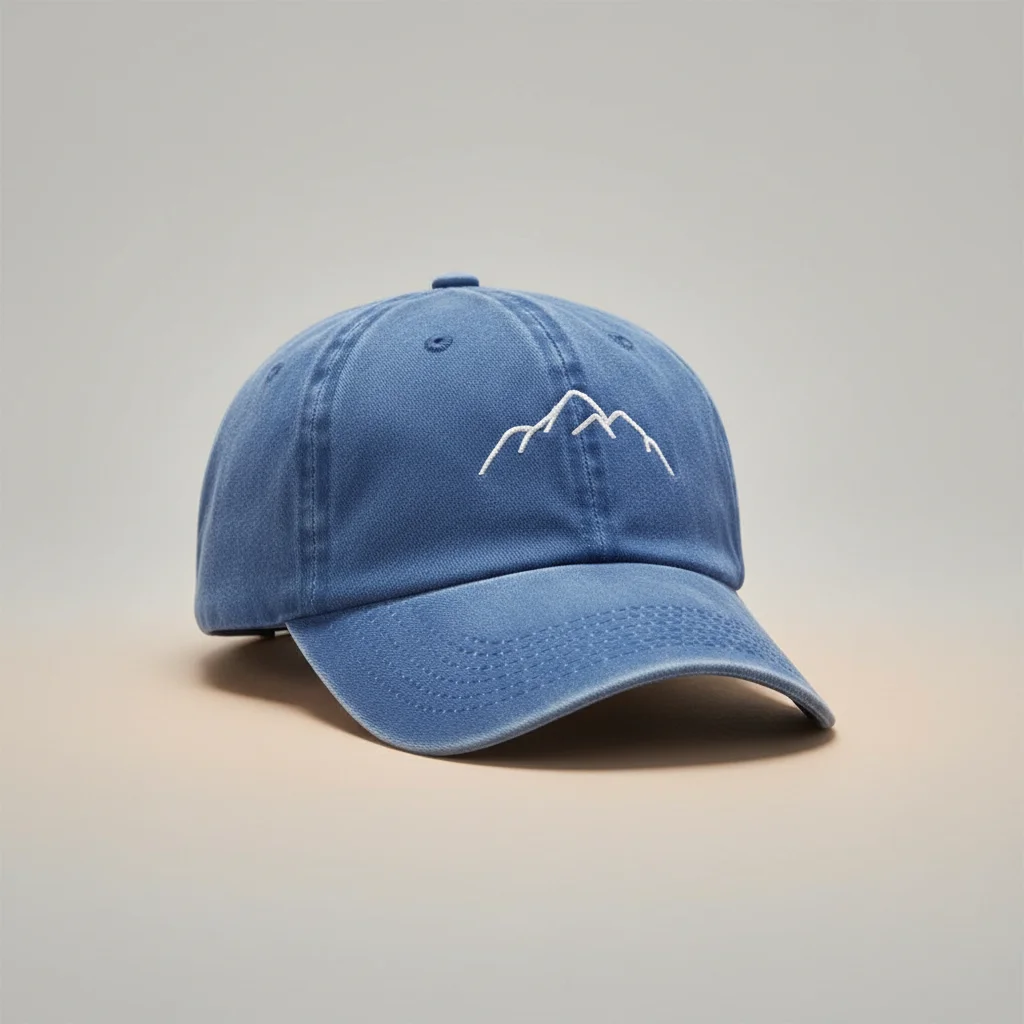 Casquette vintage coton brodé randonnée - Vue 6 - casquette vintage