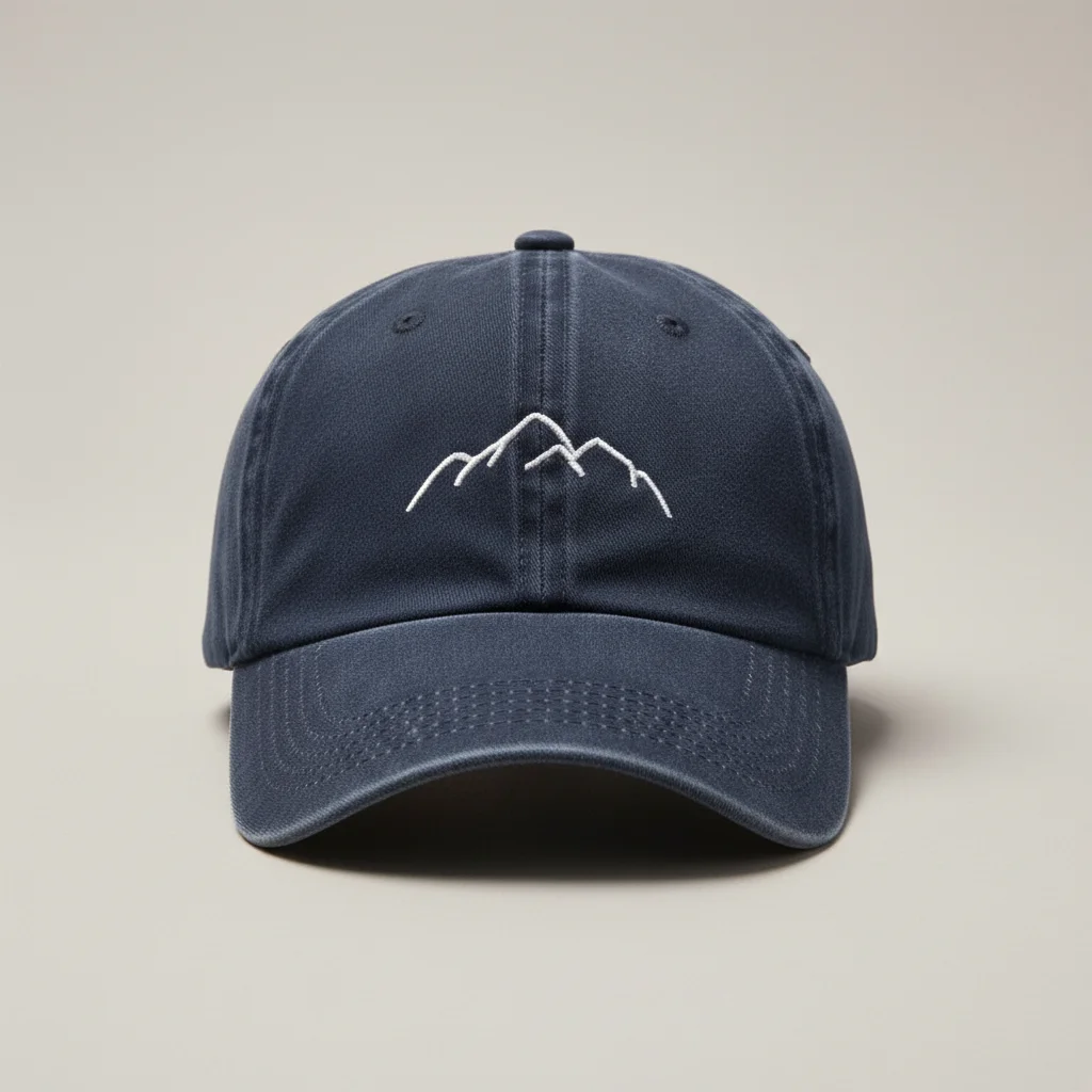 Casquette vintage coton brodé randonnée - Vue 7 - casquette vintage