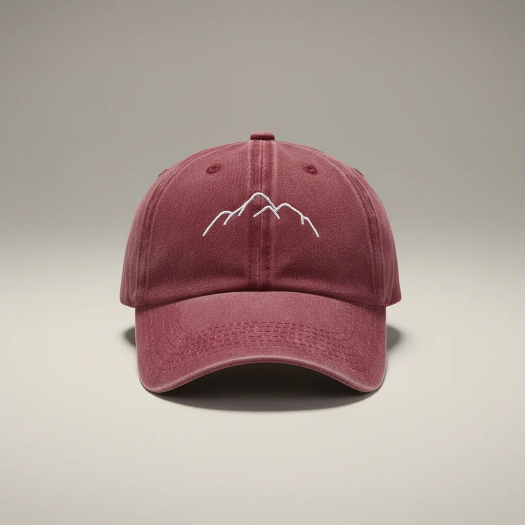 Casquette vintage coton brodé randonnée - Vue 9 - casquette vintage