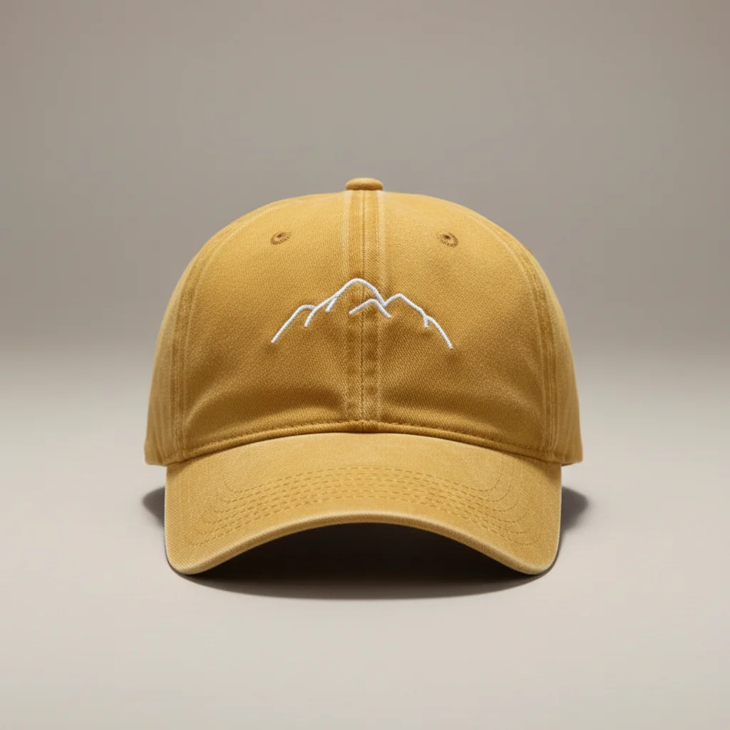 casquette vintage coton brodé randonnée aventure - Vue 11 - casquette vintage