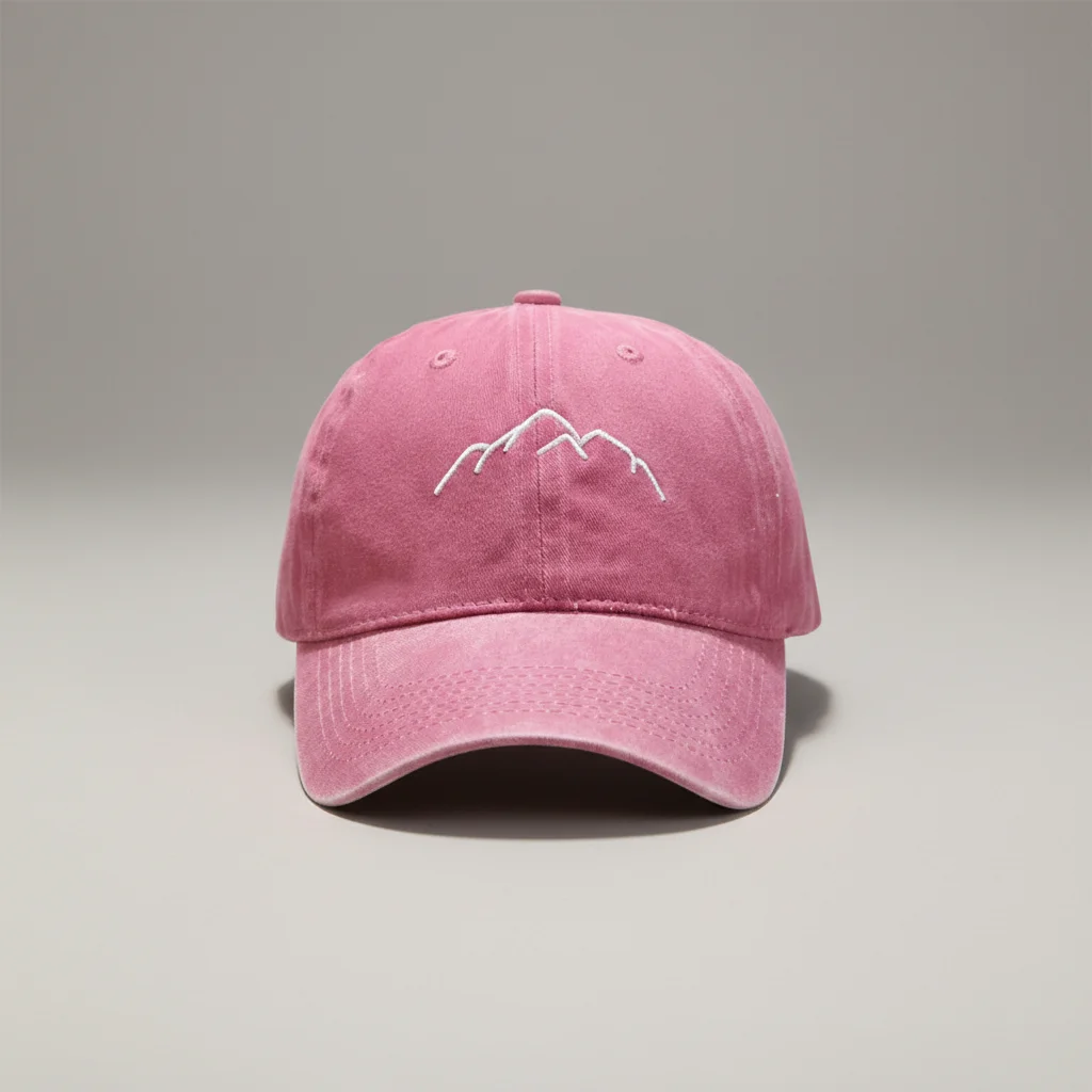 casquette vintage coton brodé randonnée aventure - Vue 13 - casquette vintage
