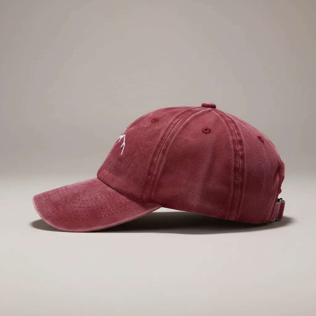 casquette vintage coton brodé randonnée aventure - Vue 2 - casquette vintage