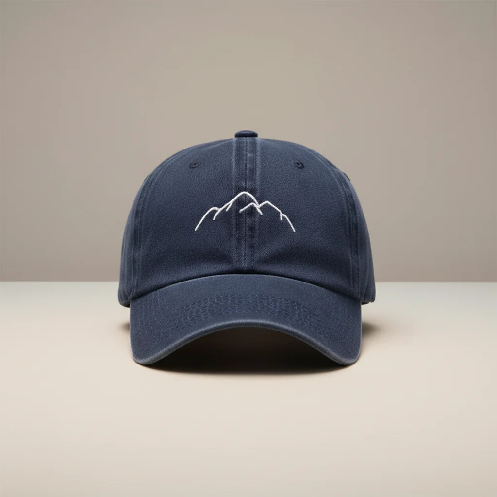 casquette vintage coton brodé randonnée aventure - Vue 7 - casquette vintage