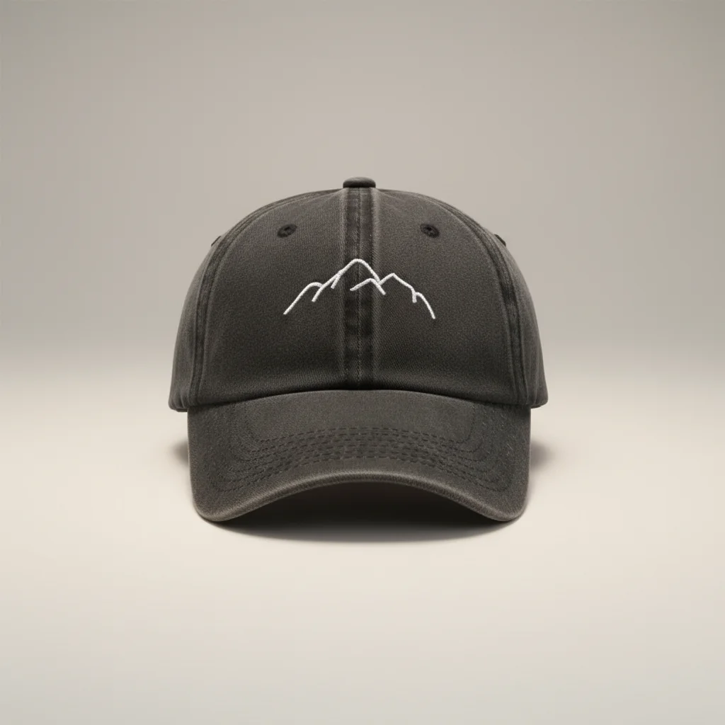 casquette vintage coton brodé randonnée aventure - Vue 9 - casquette vintage