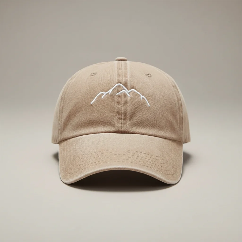 casquette vintage coton brodé randonnée délavée - Vue 10 - casquette vintage