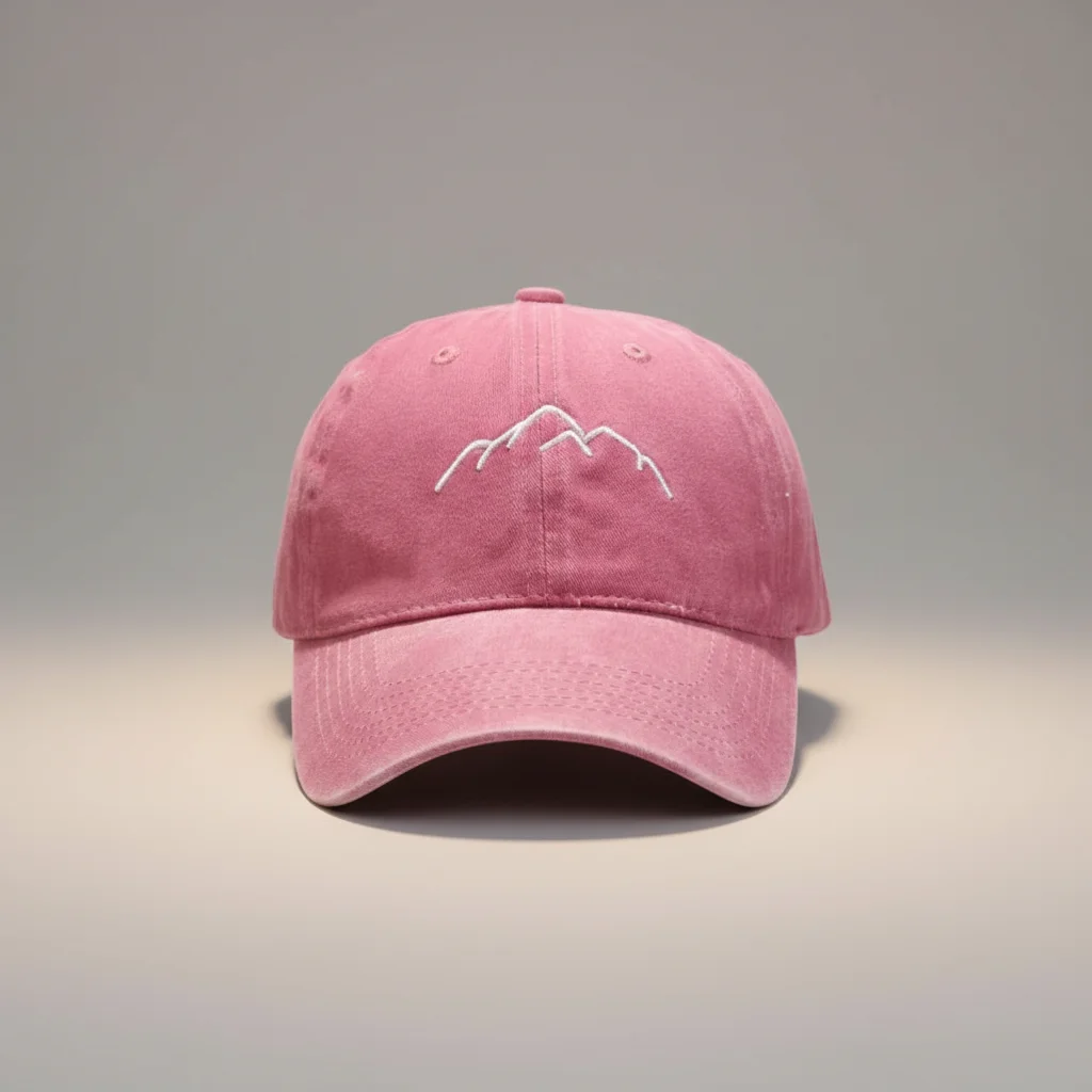 casquette vintage coton brodé randonnée délavée - Vue 13 - casquette vintage
