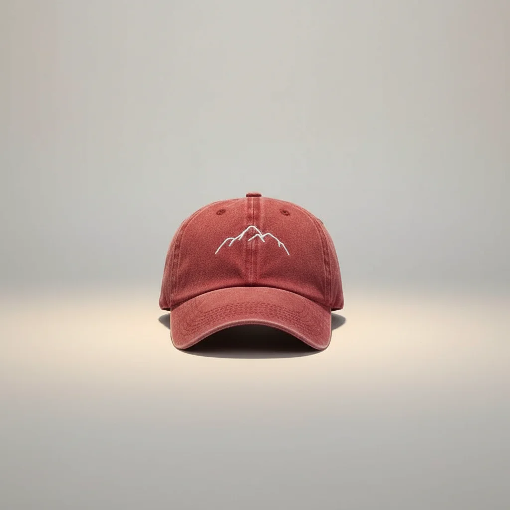 casquette vintage coton brodé randonnée délavée - Vue 14 - casquette vintage