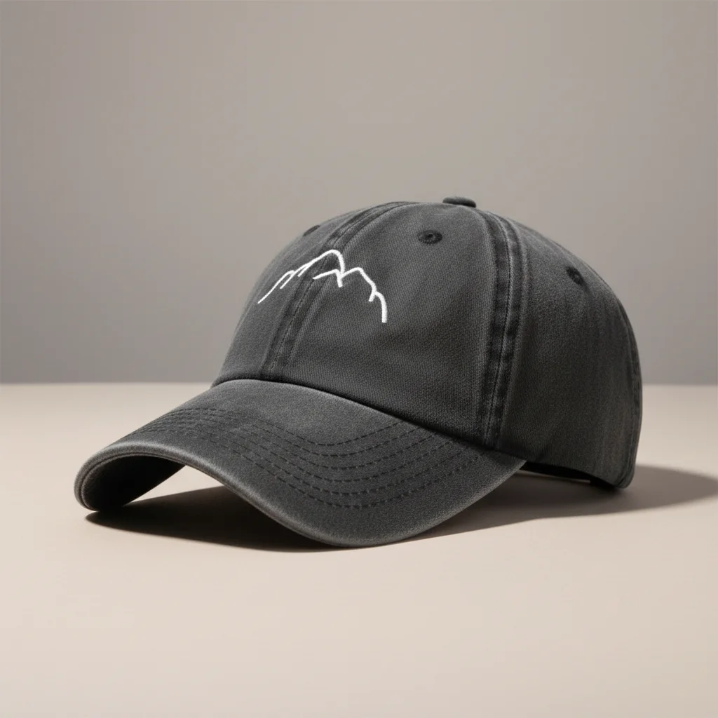 casquette vintage coton brodé randonnée délavée - Vue 16 - casquette vintage
