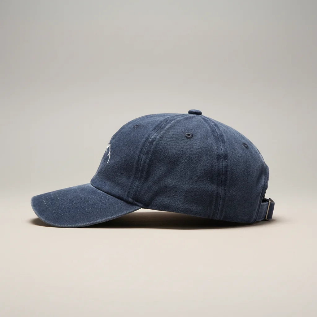 casquette vintage coton brodé randonnée délavée - Vue 2 - casquette vintage