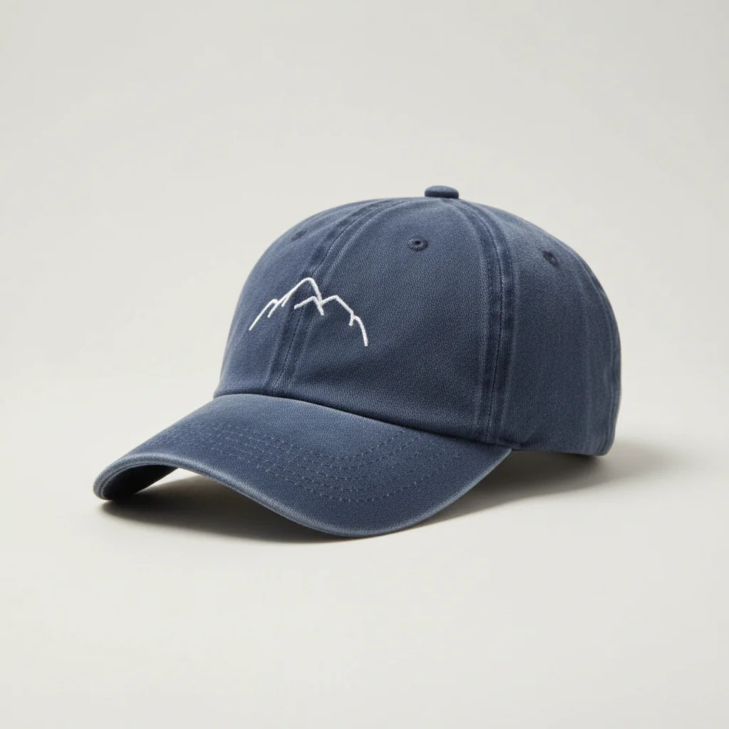 casquette vintage coton brodé randonnée délavée - Vue 5 - casquette vintage