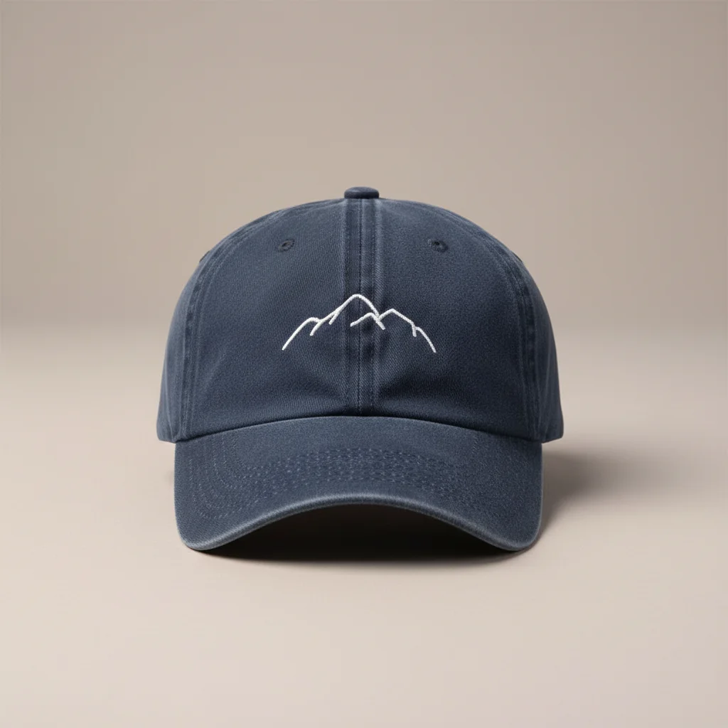 casquette vintage coton brodé randonnée délavée - Vue 6 - casquette vintage