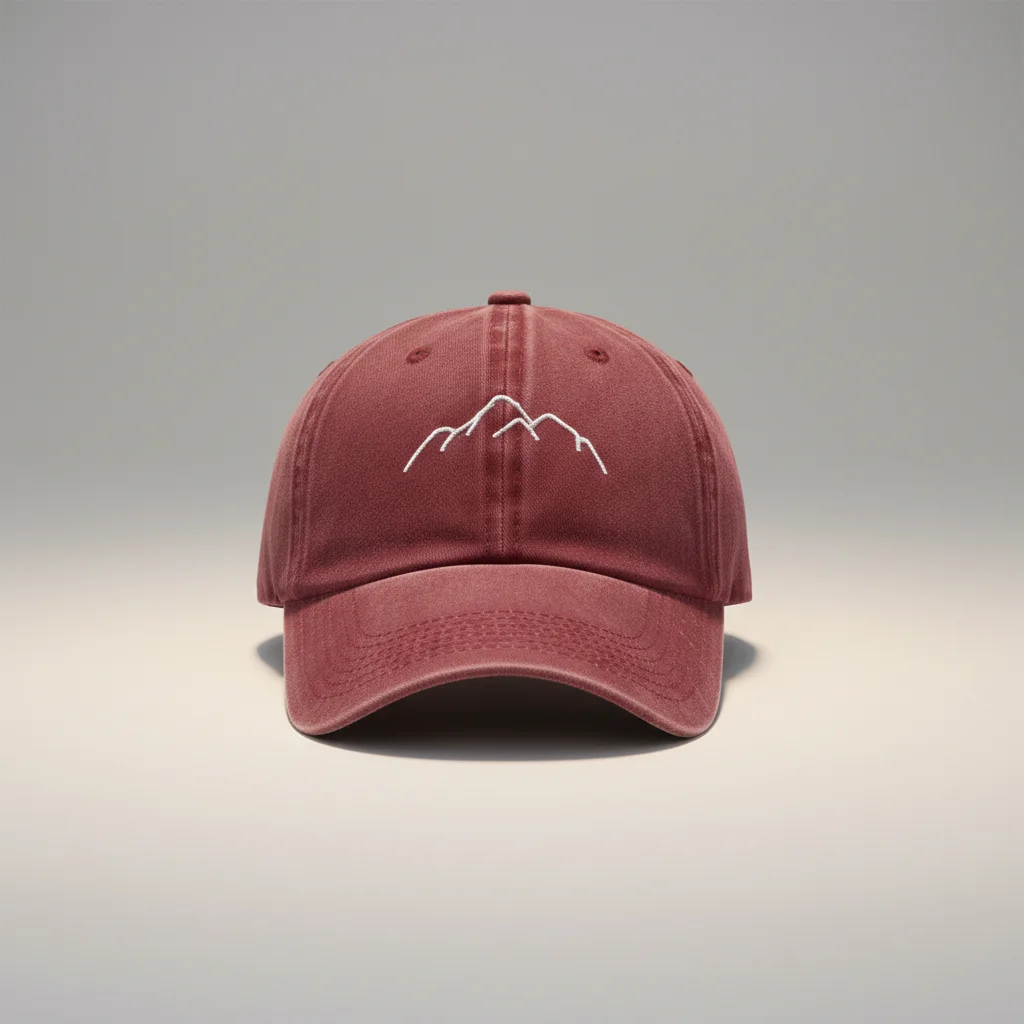 casquette vintage coton brodé randonnée délavée - Vue 9 - casquette vintage