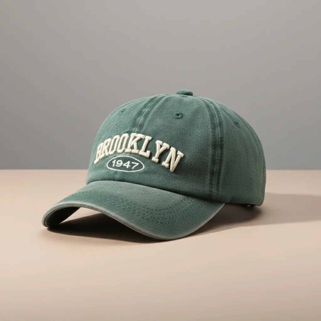 casquette vintage coton brodé réglable unisexe - Vue 11 - casquette vintage