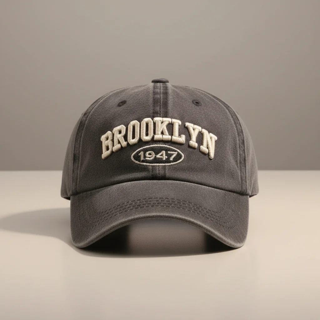 casquette vintage coton brodé réglable unisexe - Vue 15 - casquette vintage