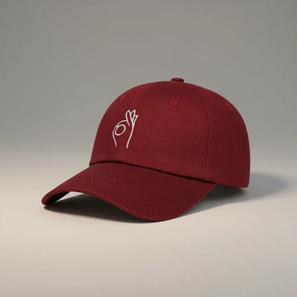 casquette vintage coton brodé signe distinctif - Vue 1 - casquette vintage
