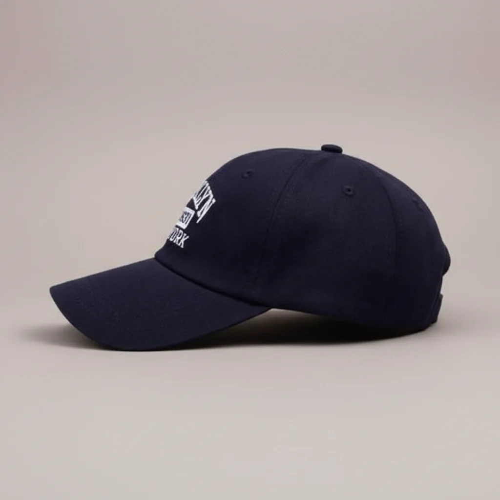casquette vintage coton brodé style new-yorkais - Vue 2 - casquette vintage