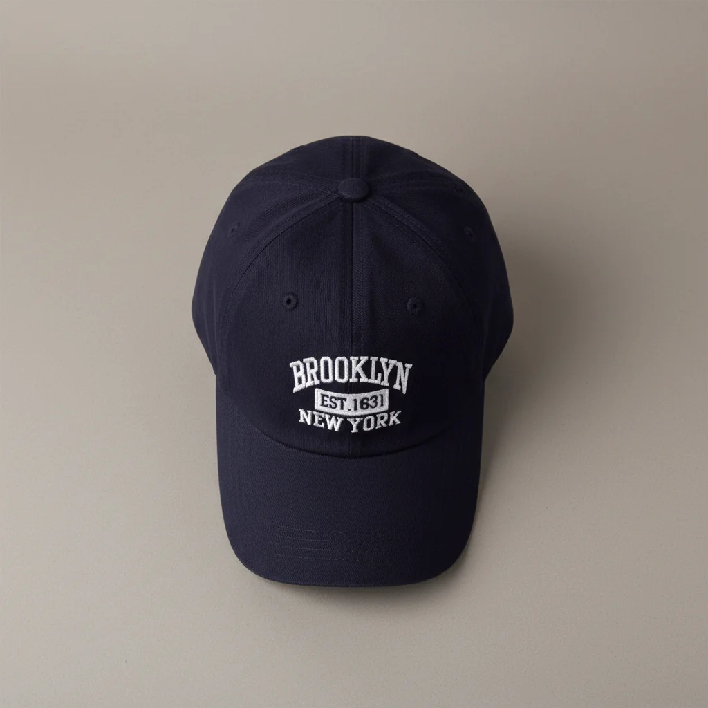 casquette vintage coton brodé style new-yorkais - Vue 3 - casquette vintage