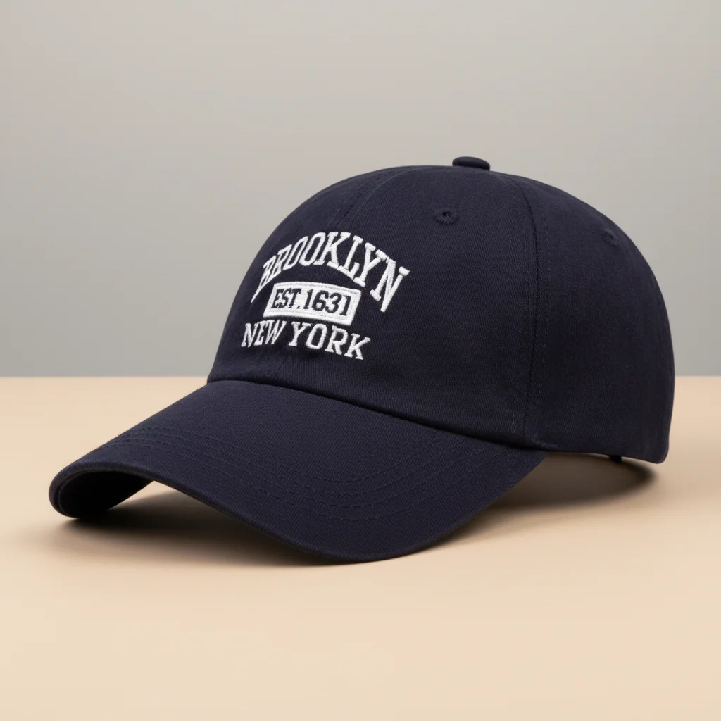 casquette vintage coton brodé style new-yorkais - Vue 5 - casquette vintage