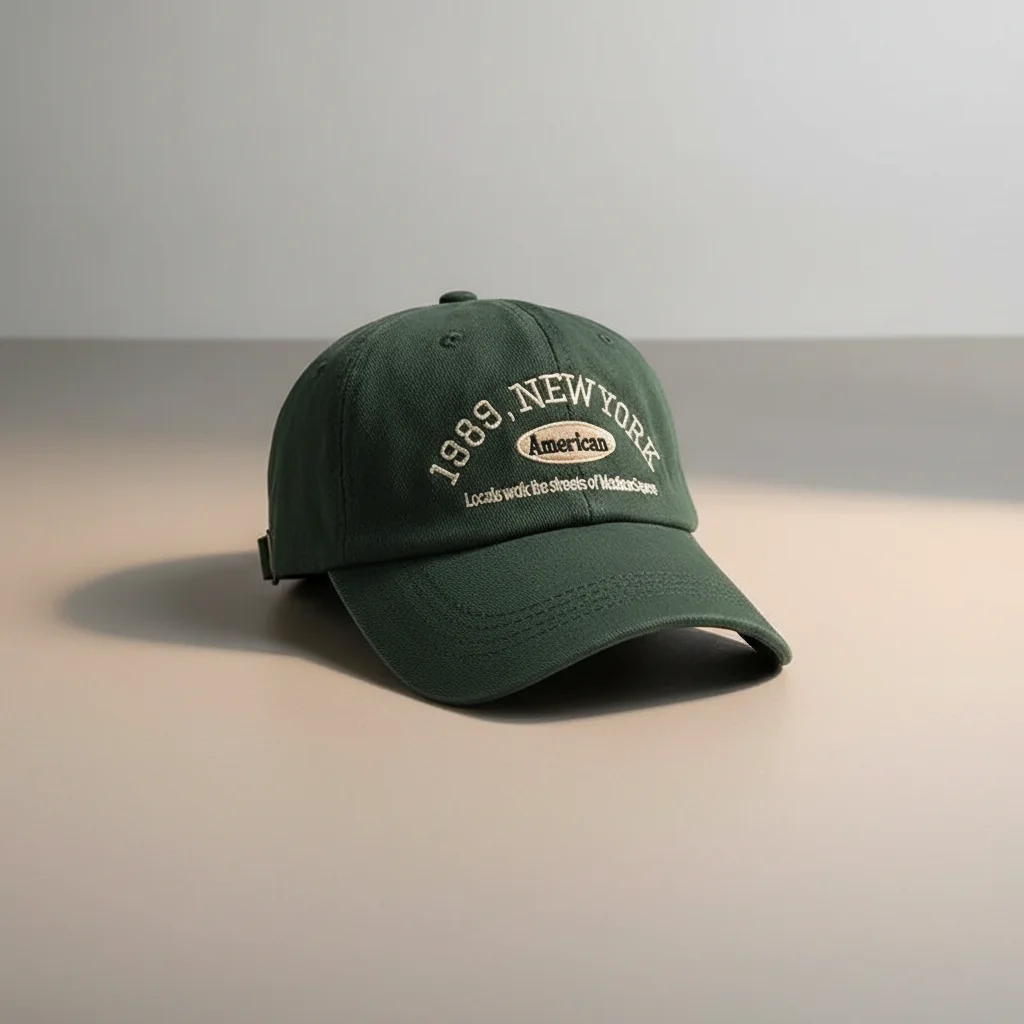 casquette vintage coton brodé style universitaire - Vue 11 - casquette vintage
