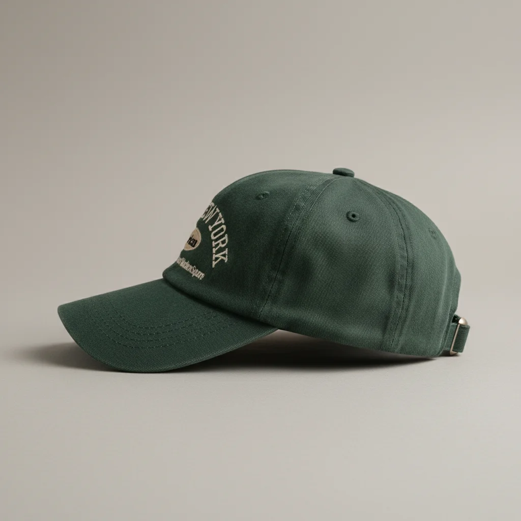 casquette vintage coton brodé style universitaire - Vue 2 - casquette vintage