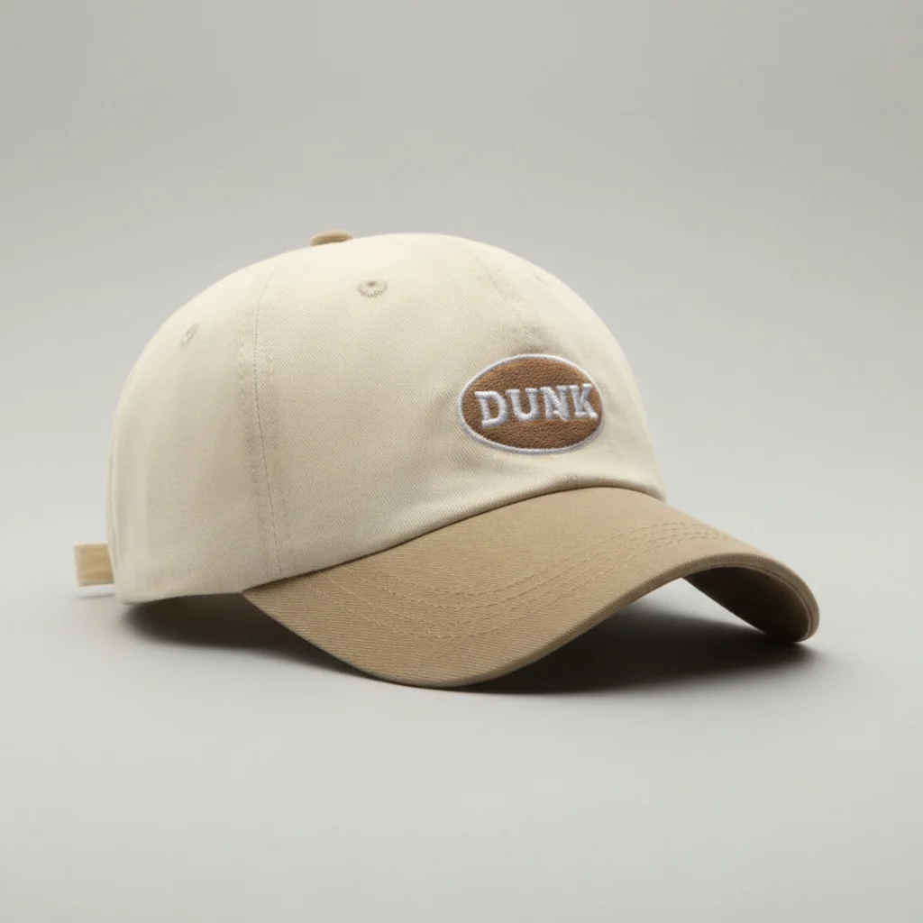 casquette vintage coton brodé style urbain - Vue 1 - casquette vintage