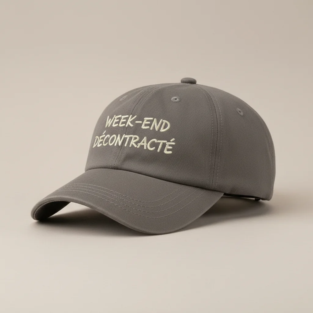 casquette vintage coton brodé week-end décontracté - Vue 12 - casquette vintage