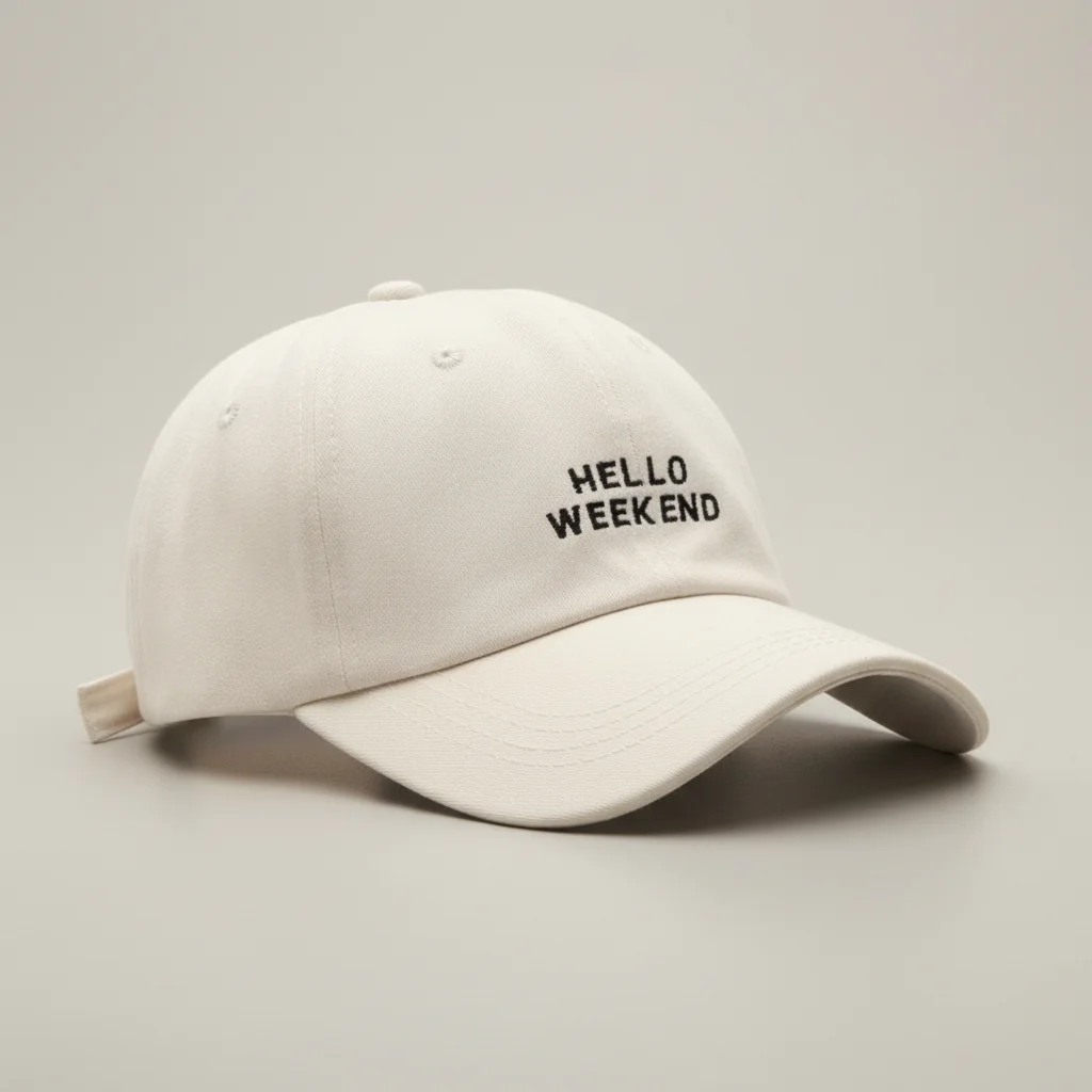 casquette vintage coton brodé week-end fun - Vue 8 - casquette vintage