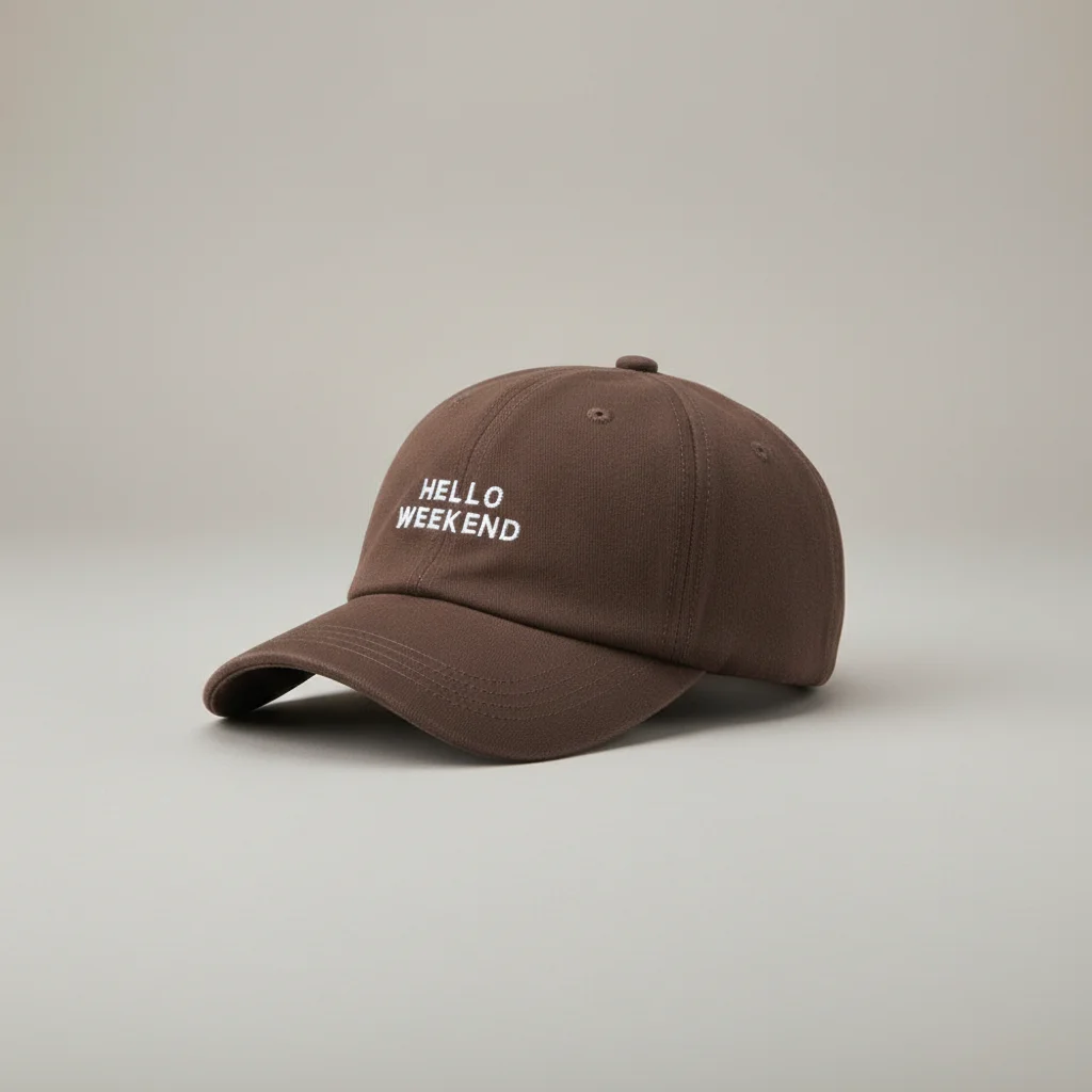 Casquette vintage coton brodé week-end unisexe - Vue 5 - casquette vintage