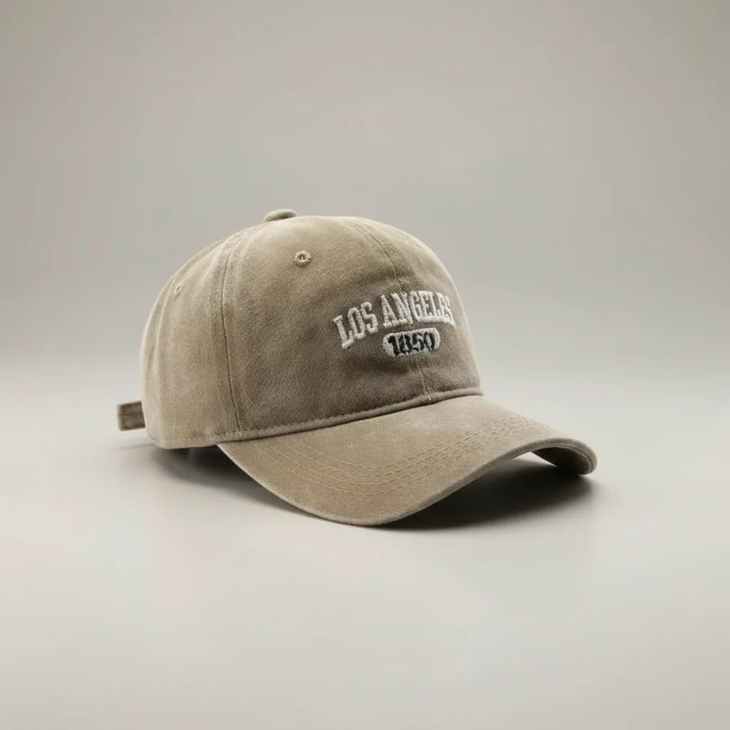 casquette vintage coton délavé ajustable unisexe - Vue 9 - casquette vintage